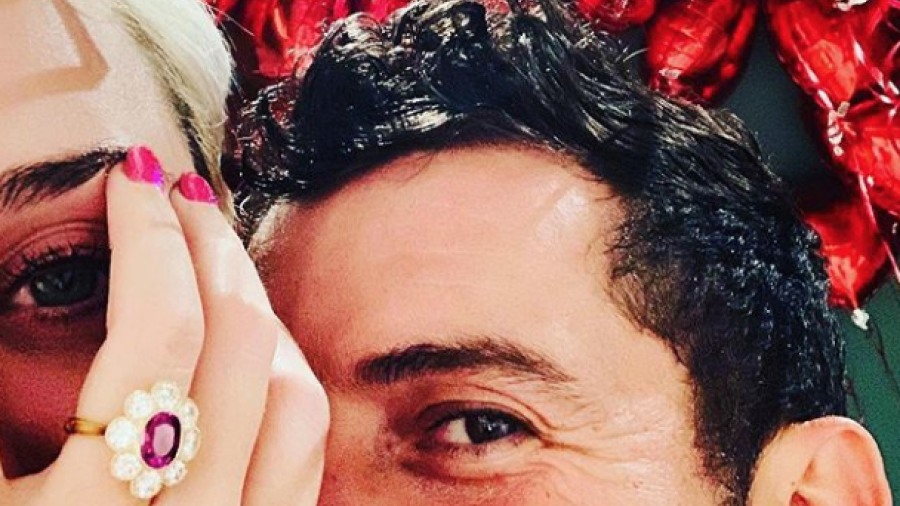 Katy Perry y Orlando Bloom se comprometieron