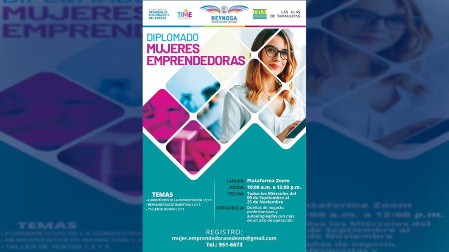 Capacita Gobierno de Reynosa a Mujeres Emprendedoras 