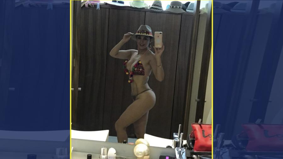 ¡Aracely Arámbula luce cuerpazo en bikini!