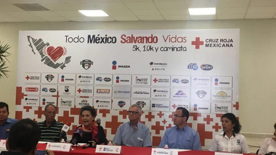 Invita Cruz Roja a carrera "para salvar vidas"