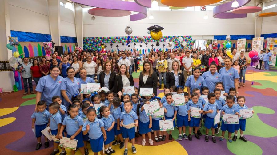 Guardería del DIF Tamaulipas concluye ciclo escolar 2017-2018