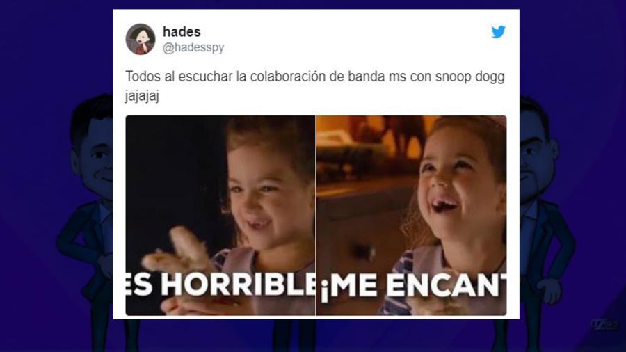 Redes sociales reaccionan con memes a la nueva canción de Banda MS con Snoop Dogg