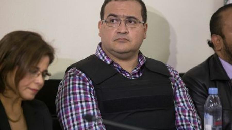 Hoy será la segunda audiencia de Javier Duarte