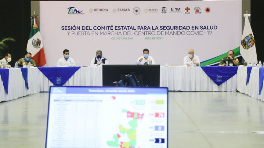 Ante avance de COVID-19 se declara Tamaulipas en Emergencia Sanitaria y anuncian uso obligatorio de cubrebocas