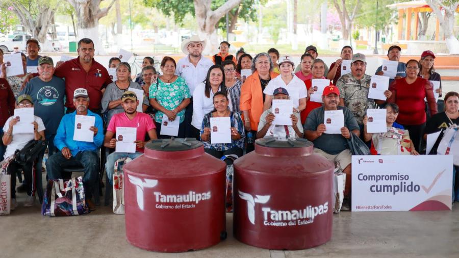 Lleva SEBIEN apoyos a Hidalgo y Padilla