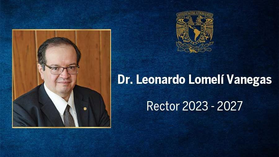 Nombran a Leonardo Lomelí Vanegas como nuevo rector de la UNAM
