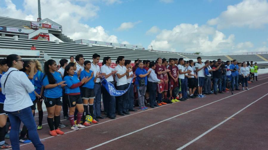 Equipos de Reynosa disputan lugar para Estatal de Soccer del DIF