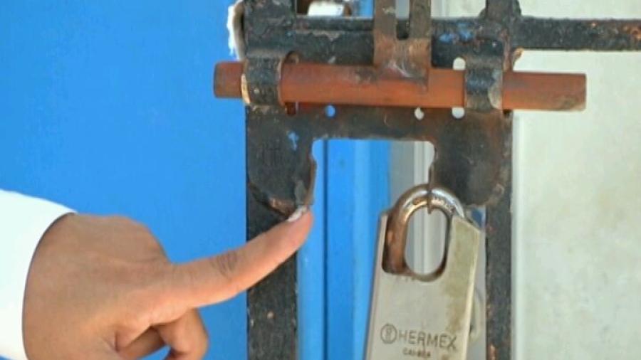 Roban escuela en Altamira