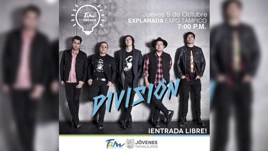 Divisi&oacute;n Min&uacute;scula se presentar&aacute; en el "Foro Tamaulipas Emprende"