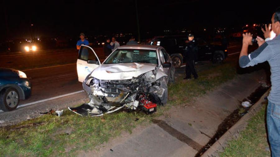 Secretario de SEDUMA en Tamaulipas protagoniza accidente vial 