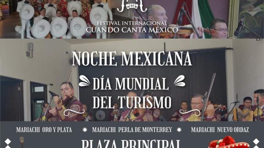 Festejará Gobierno de Reynosa Día Mundial del Turismo con show de Mariachis 