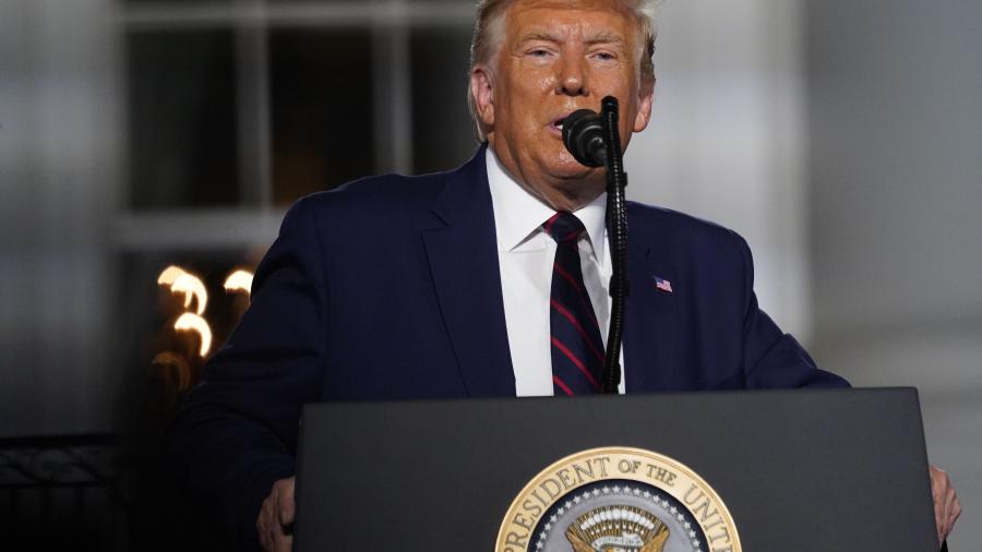 Trump explica sus polémicas declaraciones contra el voto por correo
