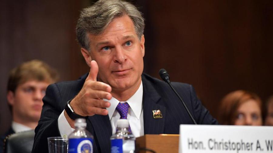 Mi lealtad es a la Constitución: Christopher Wray