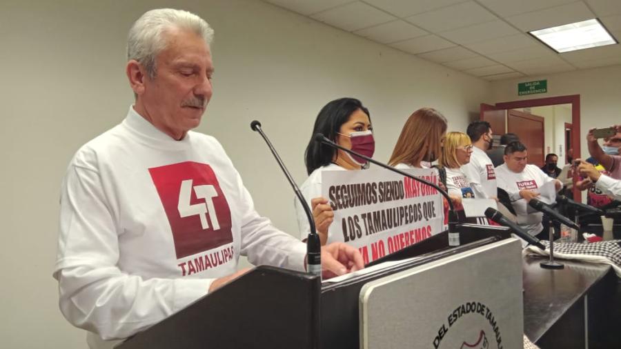 Tamaulipas vive la vergüenza de tener otro gobernador que tendrá que huir: Morena