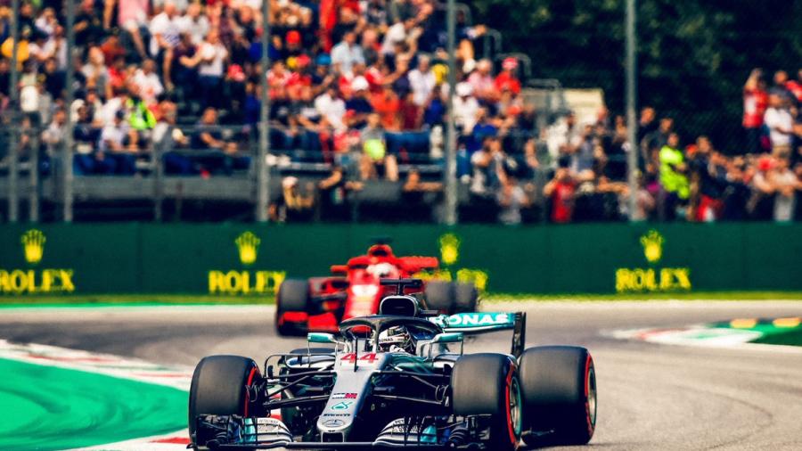 Lewis Hamilton se lleva en el GP de Italia, Checo Pérez termina en octava posición