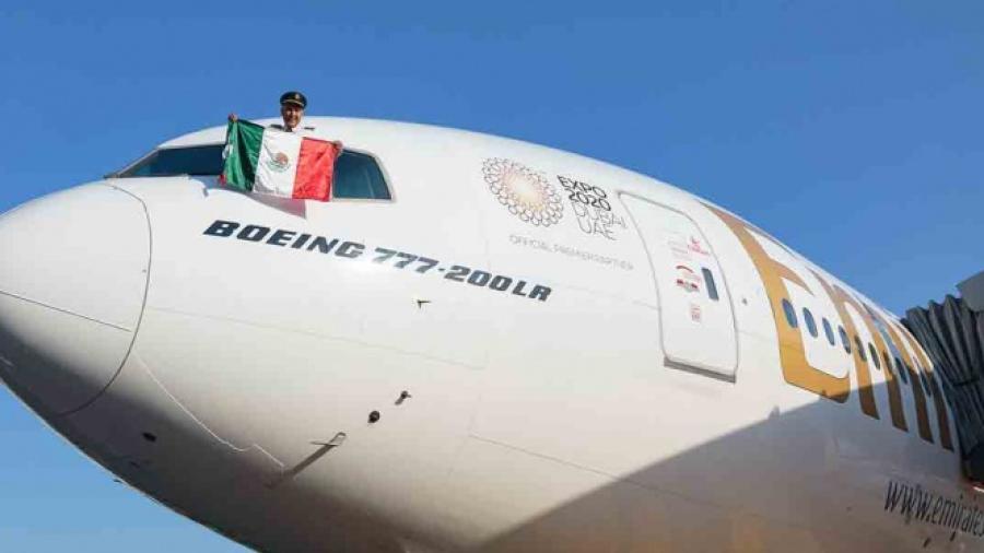 Emirates Airlines anuncia disposición para operar en la CDMX