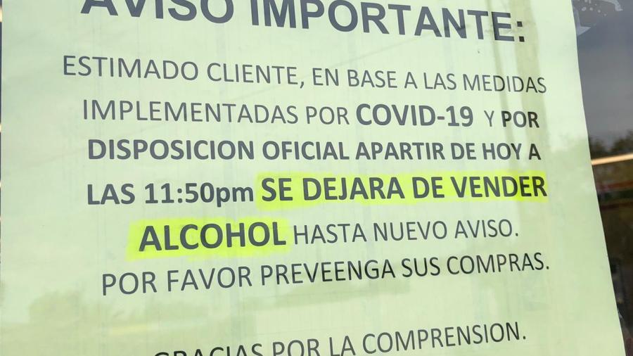Tiendas ofertan bebidas alcohólicas previo a Ley Seca