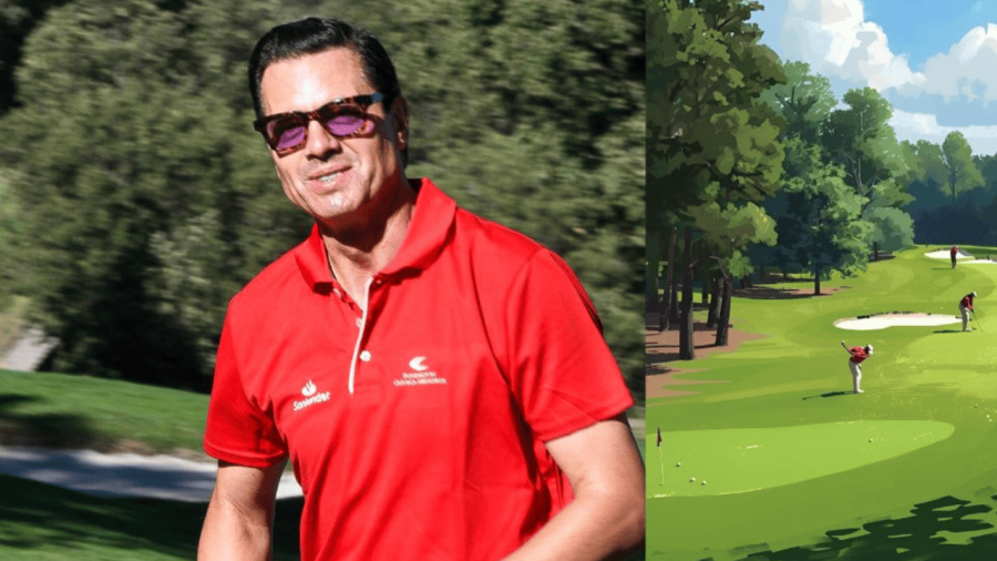 ¡Sorpresa! Peña Nieto reaparece en torneo de golf junto a figuras internacionales