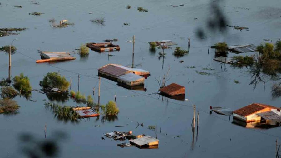 Dejan más de 80 mil damnificados las inundaciones históricas en Paraguay