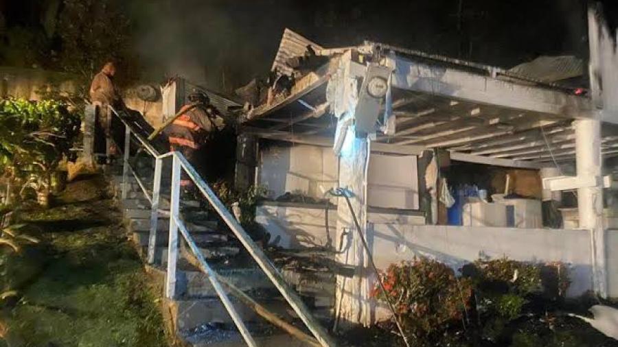 Policía de Donna pierde su casa en incendio, comunidad empieza donaciones
