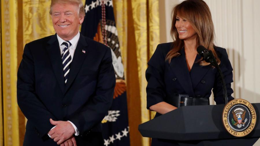 Medios de Comunicación Falsos, injustos y viciosos con mi esposa: Trump