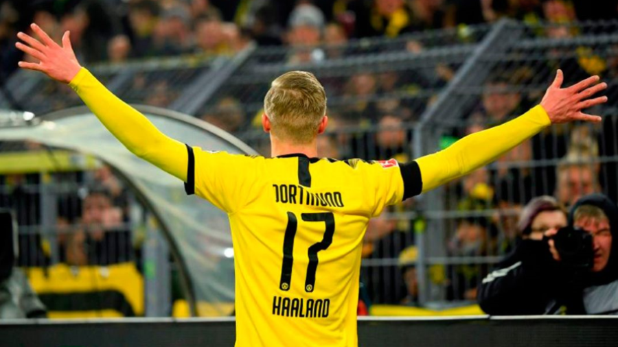 Los números ‘bestiales’ de Erling Haaland a sus 20 años