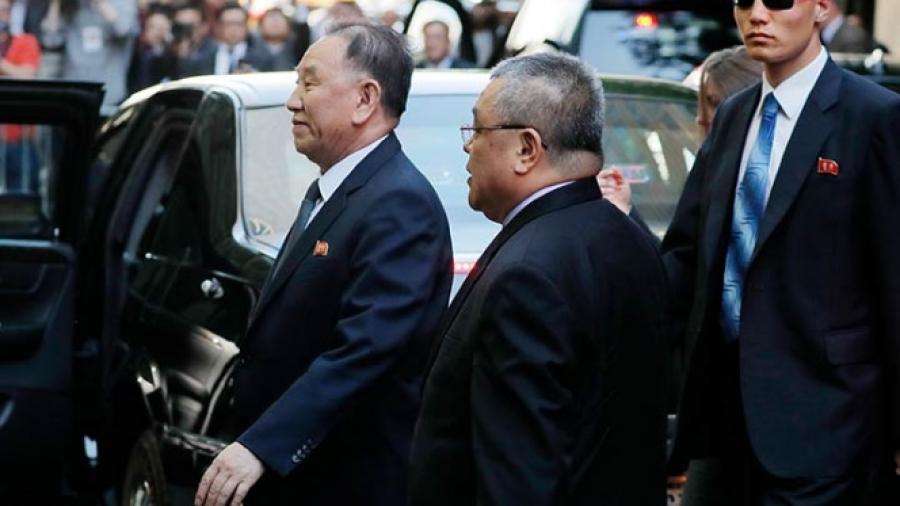 Llega alto funcionario norcoreano a EU