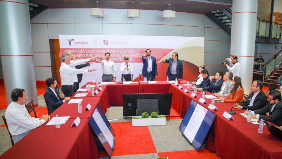 Integraron en Reynosa Consejo Regional para el Desarrollo Económico y la Competitividad 