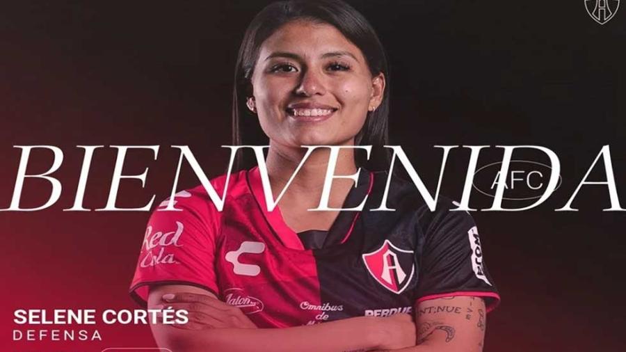 Selene Cortés es el tercer refuerzo de Atlas Femenil