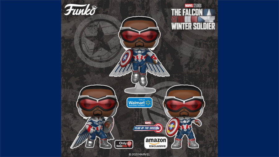 Estrenan Funko Pop! de Sam Wilson como Capitán América