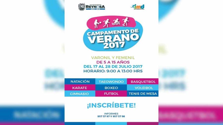 Llevarán a cabo Campamento de Verano