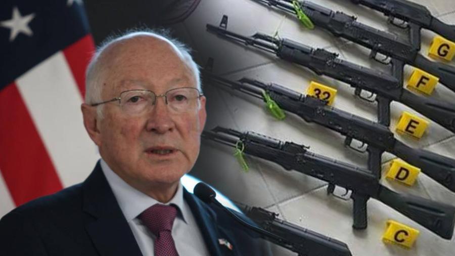 Rechaza Ken Salazar que armas confiscadas en México a criminales sean del Ejército de EU