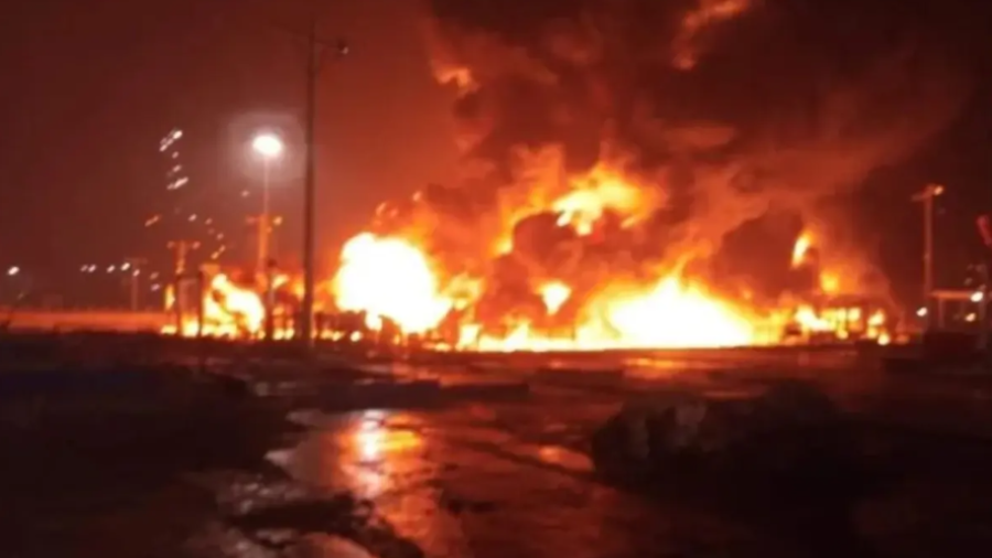 Incendio en Refinería de Madero deja un hombre muerto y uno más desaparecido 