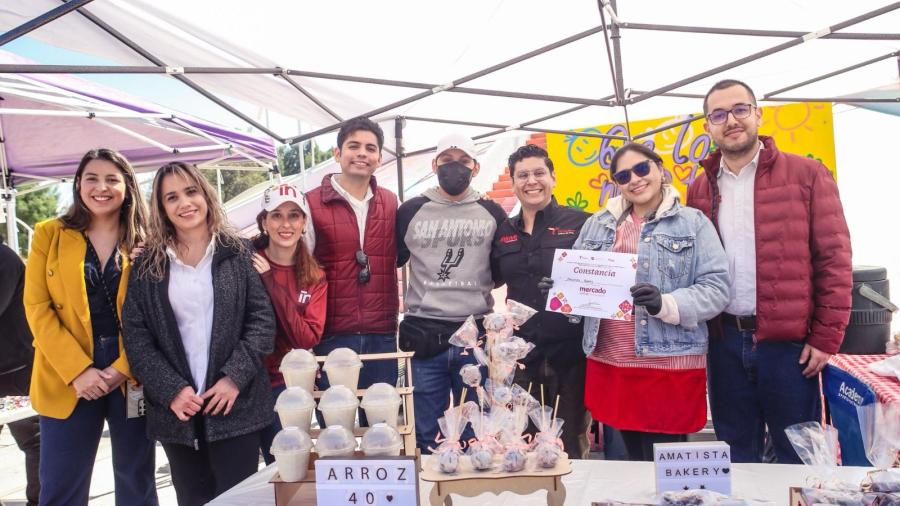 Realiza Injuve Mercado Tamaulipas en apoyo al emprendimiento joven en Nuevo Laredo