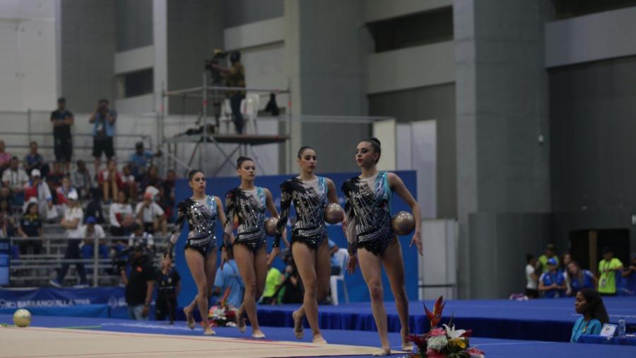 Gimnastas tamaulipecas brillan en Barranquilla 2018