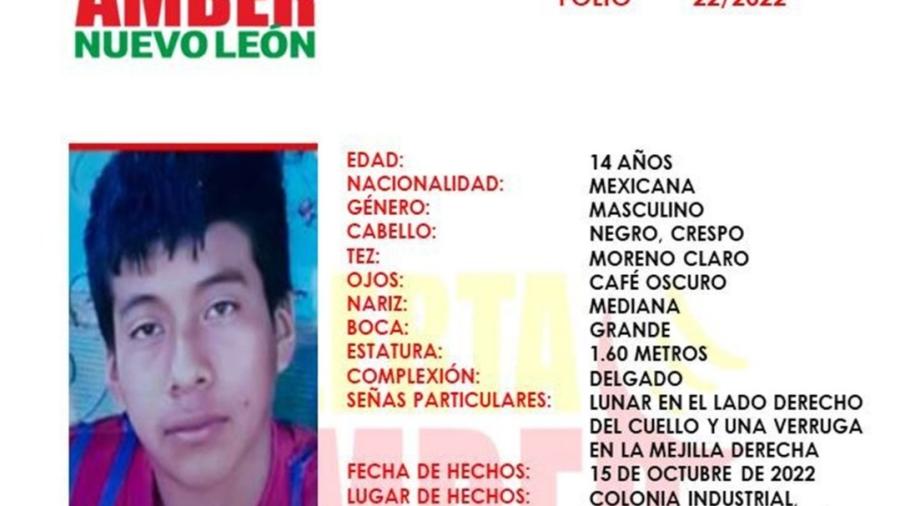 Desaparece menor que viajó de Tamaulipas a Nuevo León 