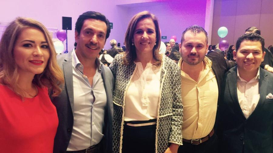 Festeja Margarita Zavala cumpleaños con panistas