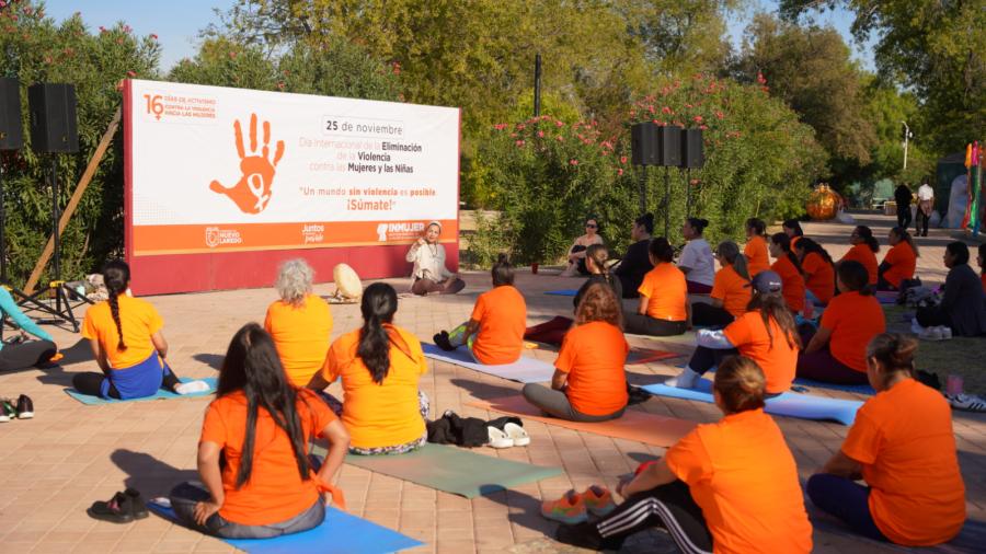 Gobierno Municipal e INMUJER Nuevo Laredo presentan la Cartelera Naranja 2025