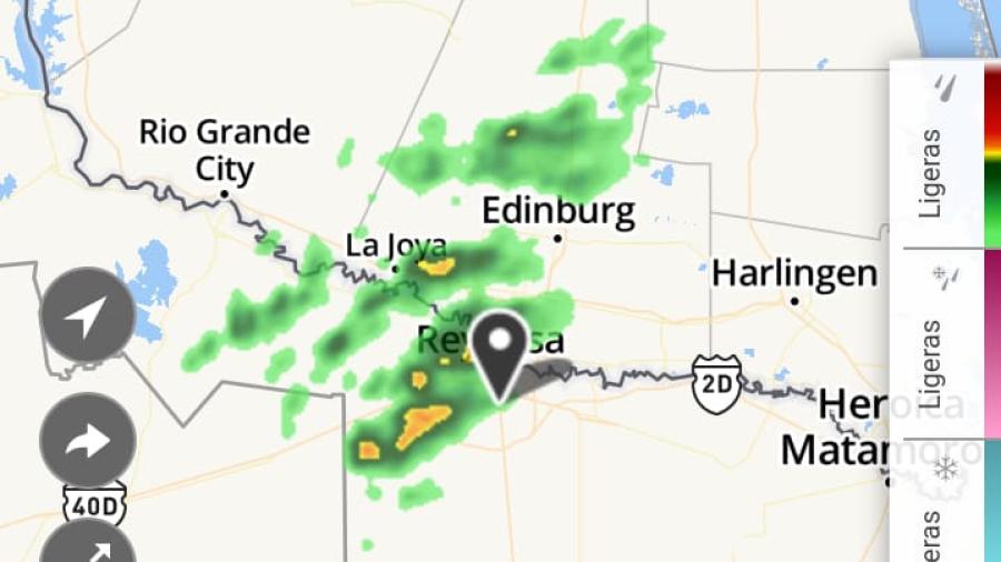 Arribó a Reynosa frente frío con lluvias y bajas temperaturas