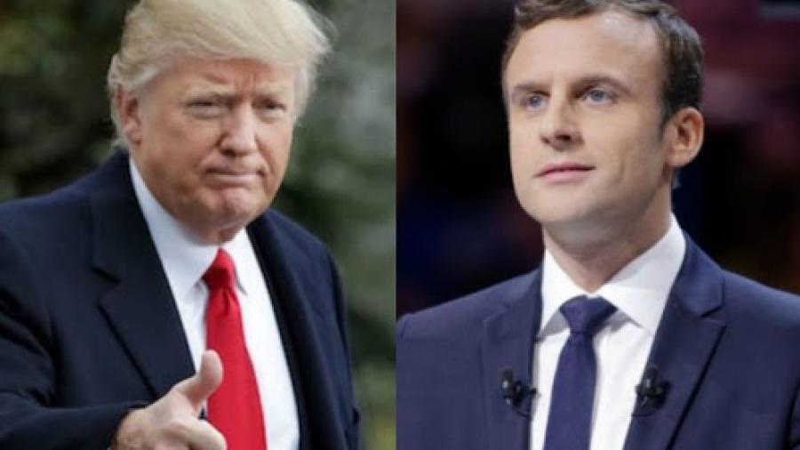 Macron justifica invitación a Trump para visitar Francia