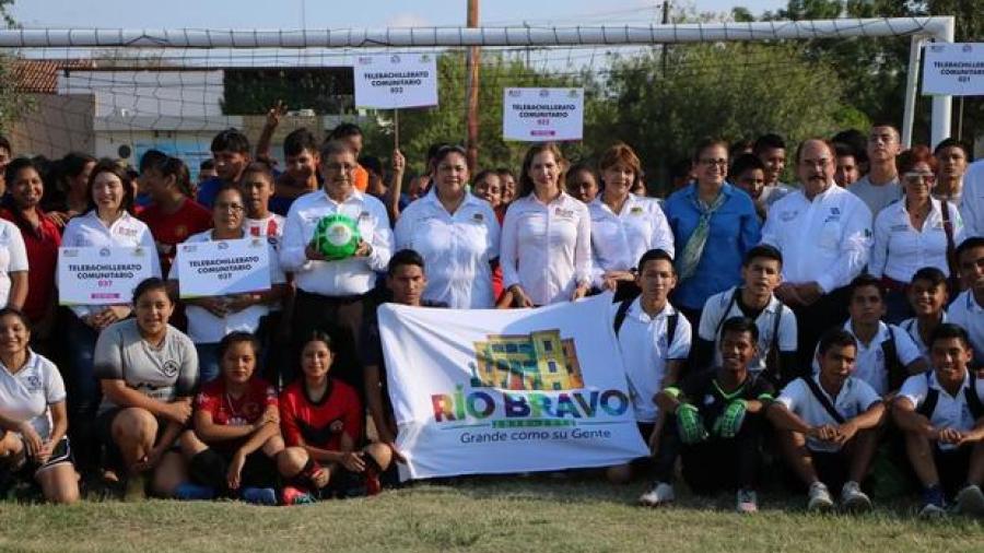 Fomenta Ayuntamiento deporte en estudiantes de Río Bravo