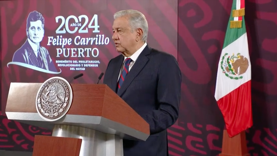 AMLO lamenta fallecimiento del periodista Mario Renato Menéndez