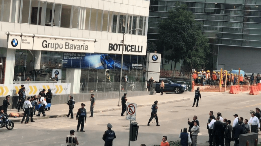 Reportan balacera en plaza Carzo, Polanco de la CDMX
