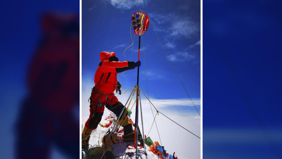 China mide el Everest, ¡nuevamente!