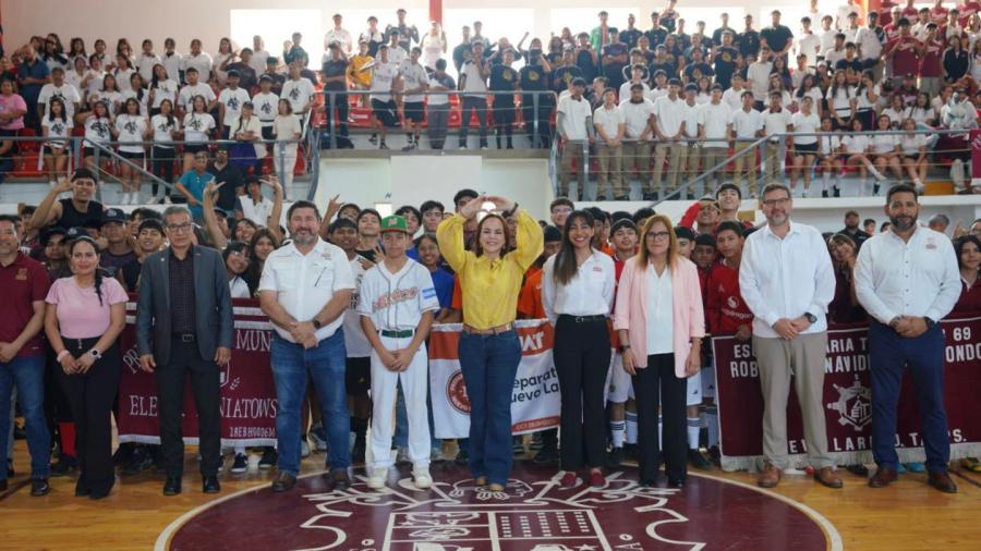Dan arranque oficial a la Semana Deportiva Estudiantil 2025 en Nuevo Laredo