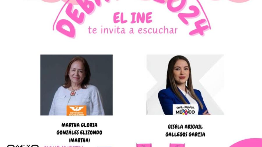 Candidatas a diputadas federales debatir&aacute;n este jueves