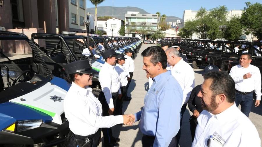 Entrega Gobernador 50 patrullas ligeras de proximidad para fortalecer la vigilancia turística y  zonas céntricas