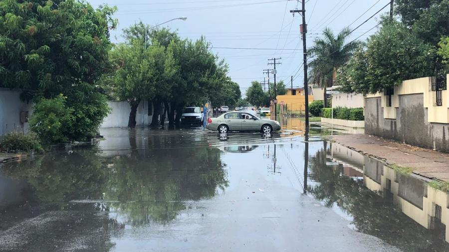 Lluvias dejan inundaciones en Matamoros 