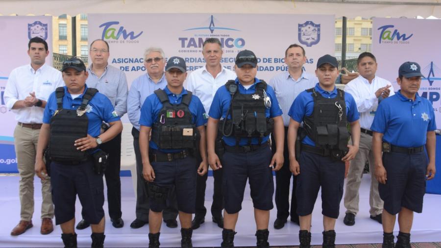 Fortalece Chucho Nader la Seguridad en Tampico