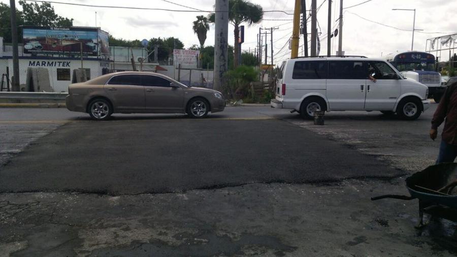 Realizan actividades de bacheo